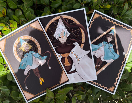 Witch Hat Coco, Qifrey and Agott Print