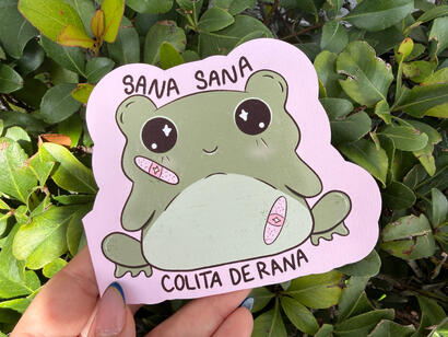 Sana, Sana Colita de Rana Card Sana, Sana Colita de Rana Card