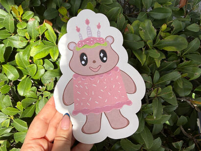 Birthday Bear Card Birthday Bear Card