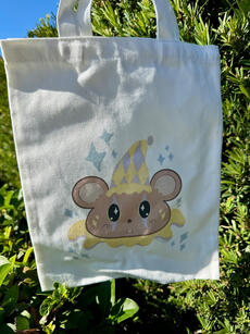 Beary Clowny Tote Bag